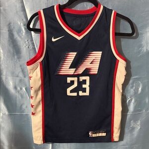 LOU WILLIAMS Los Angeles Clippers #23 Vintage Nike NBA Jersey Size Youth M
